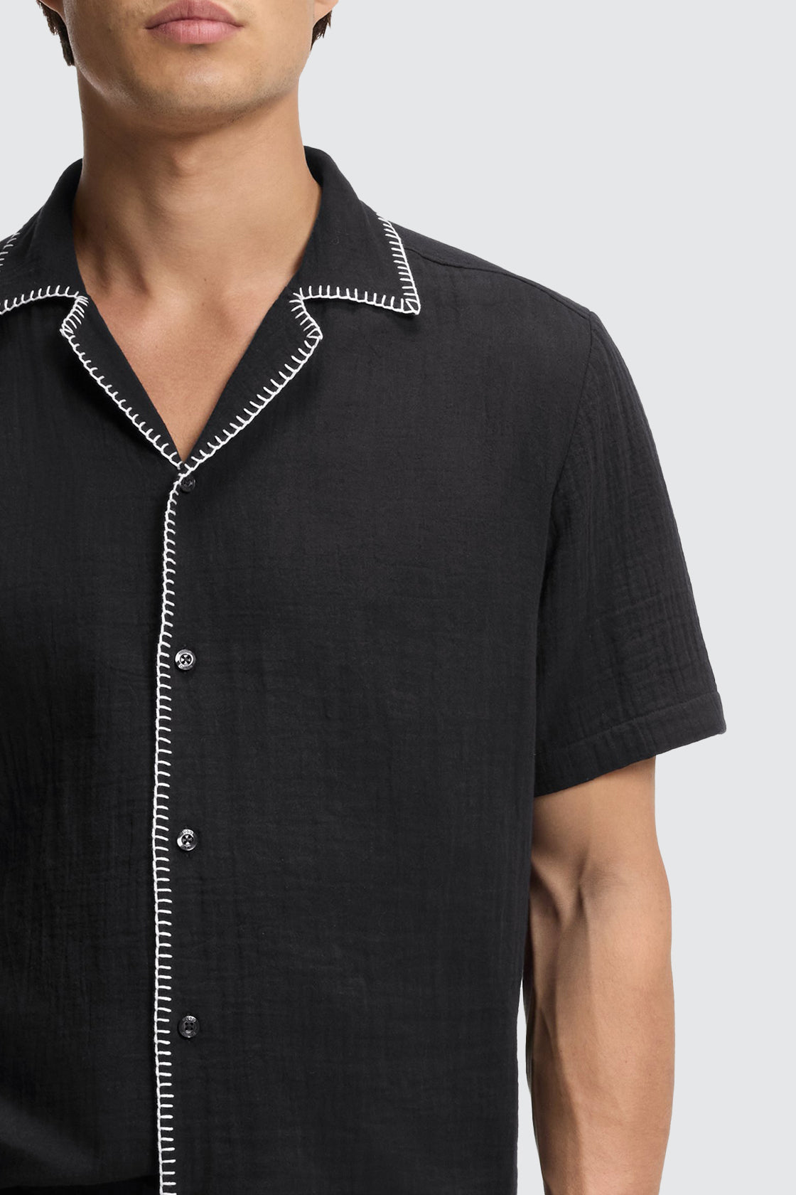 Hugo Boss Ellino Relaxed Fit Shirt Black