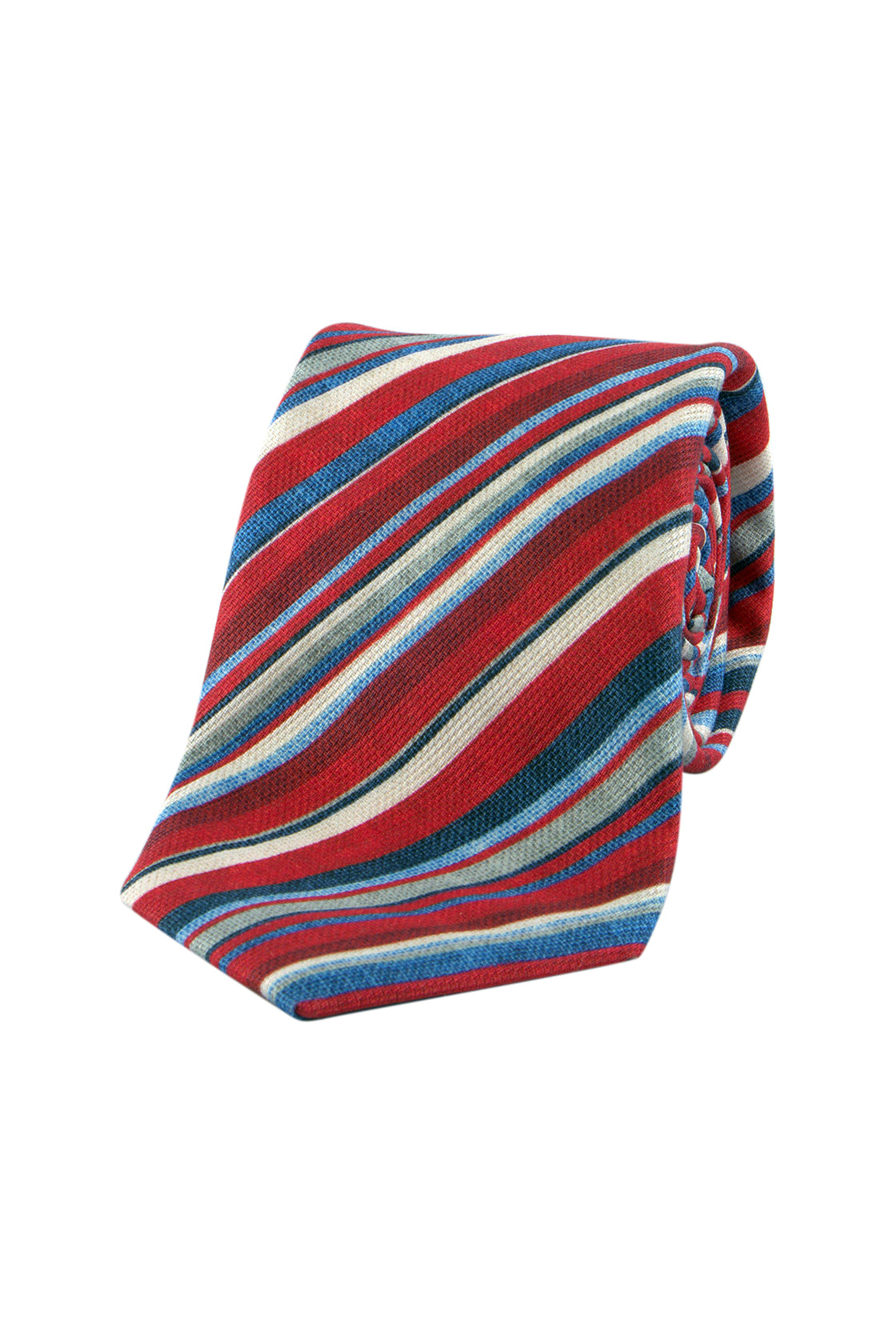 Hemley 7.5cm Cotton Stripe Tie 1244028-1/2