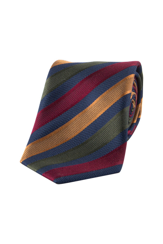 Hemley 7.5cm Silk Bold Stripe Tie 1244034-2/2