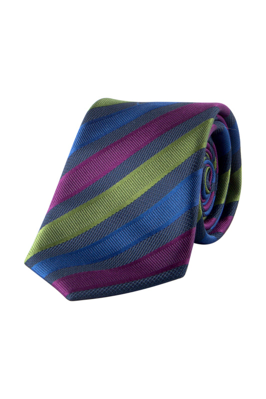 Hemley 7.5cm Silk Bold Stripe Tie 1244036-2/2