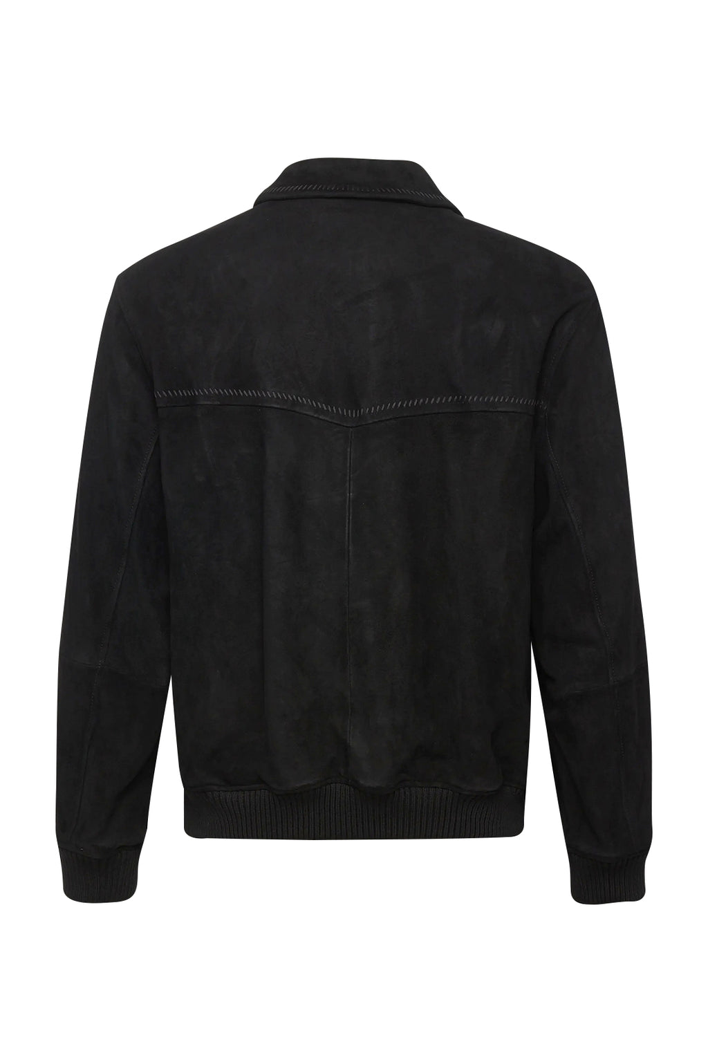 Hugo Boss Lemai Leather X-Slim Jacket Black