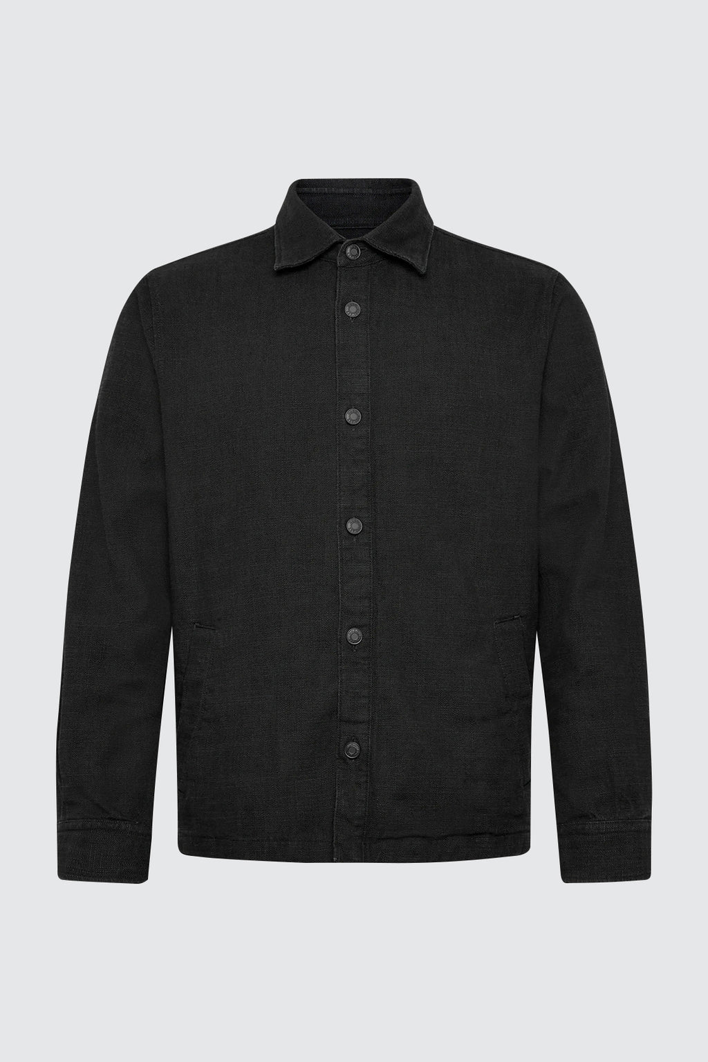 Hugo Boss Ecord LS Oversize Fit Shirt Black