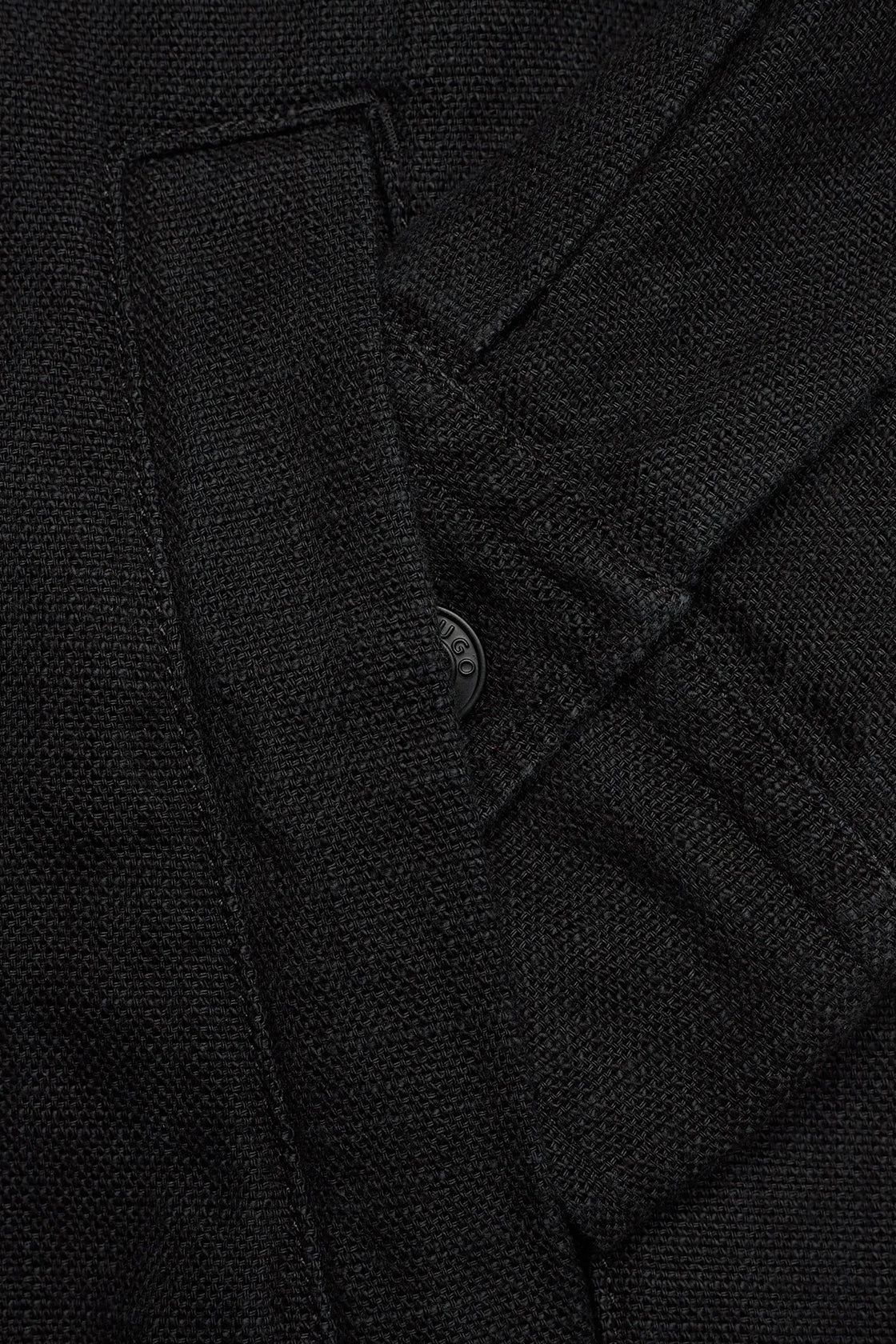 Hugo Boss Ecord LS Oversize Fit Shirt Black
