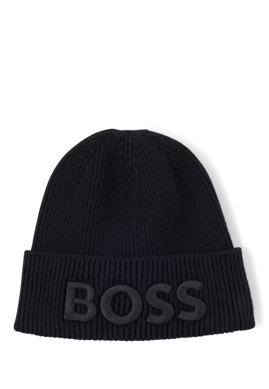 Hugo Boss Afox Beanie Black OSF