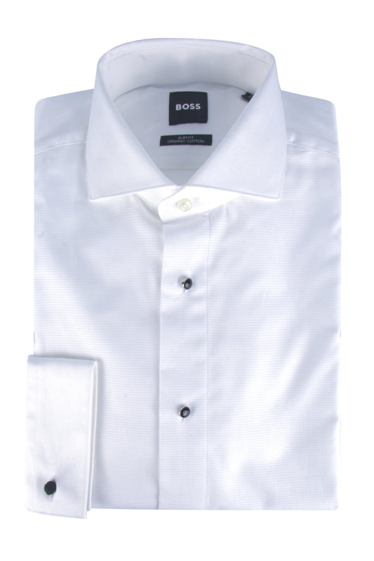 Hugo Boss H-Hank Tux3 Shirt White