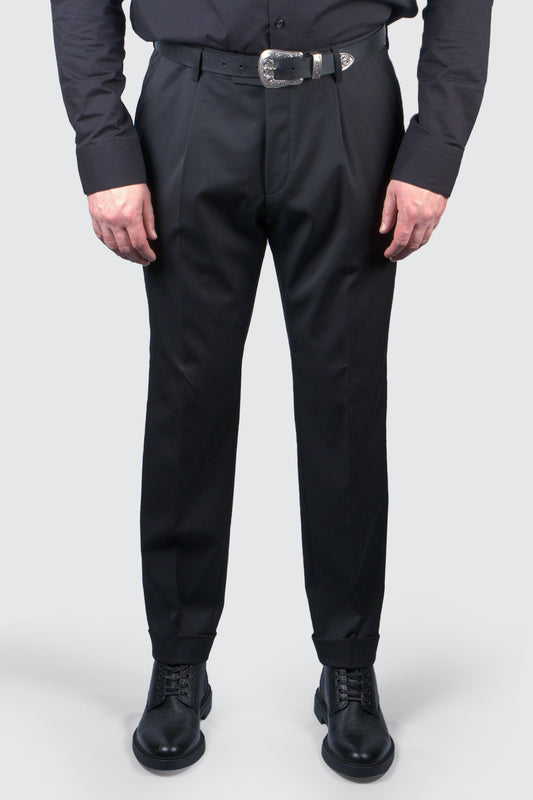 Hugo Boss H-Pepe-Plt Trouser Black