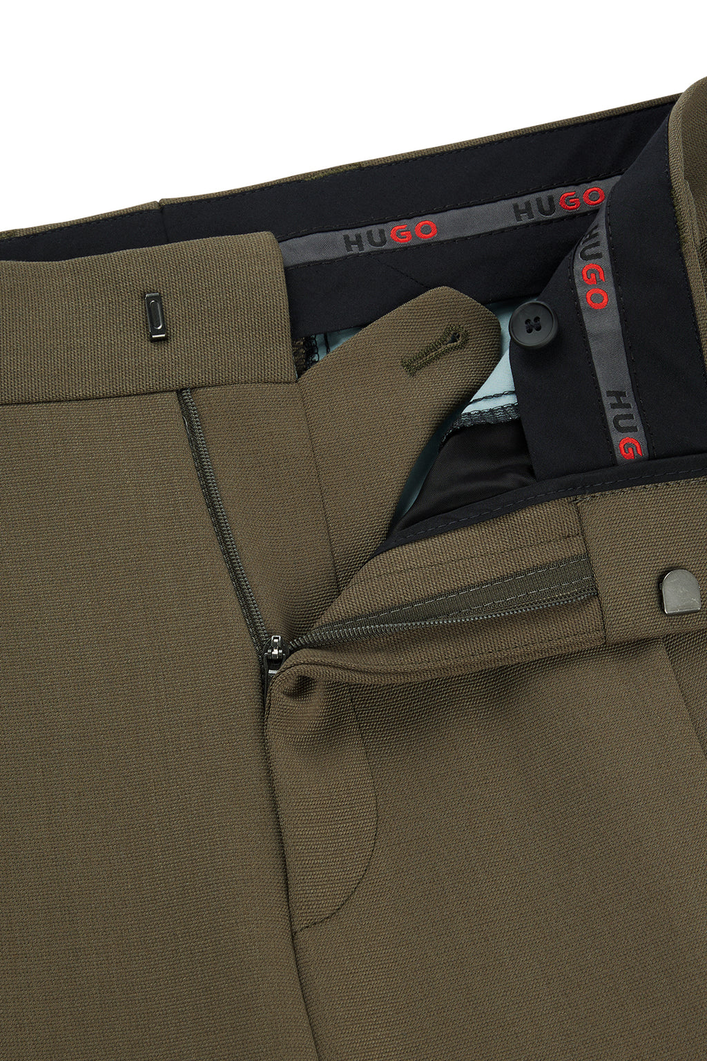 Hugo Boss Harly Trouser Dark Beige