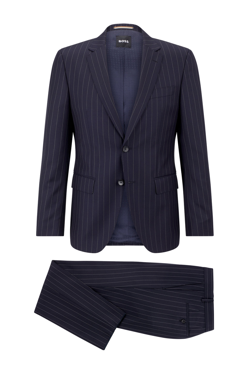 Hugo Boss Huge 2pc Suit Dark Blue