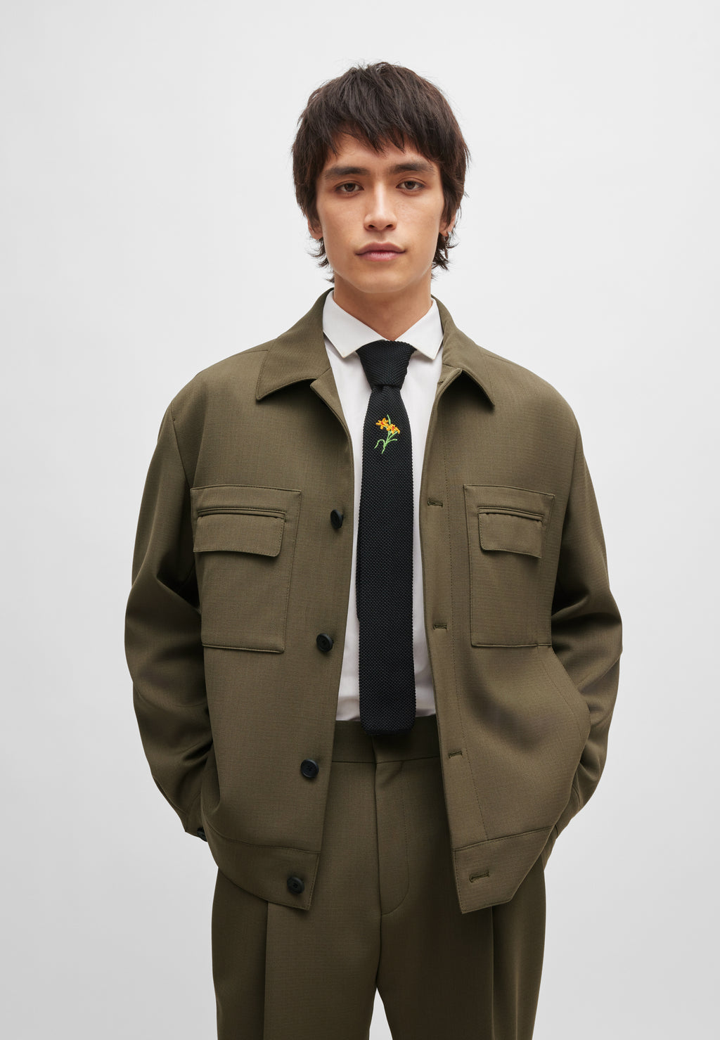 Hugo Boss Juliano Jacket Dark Beige