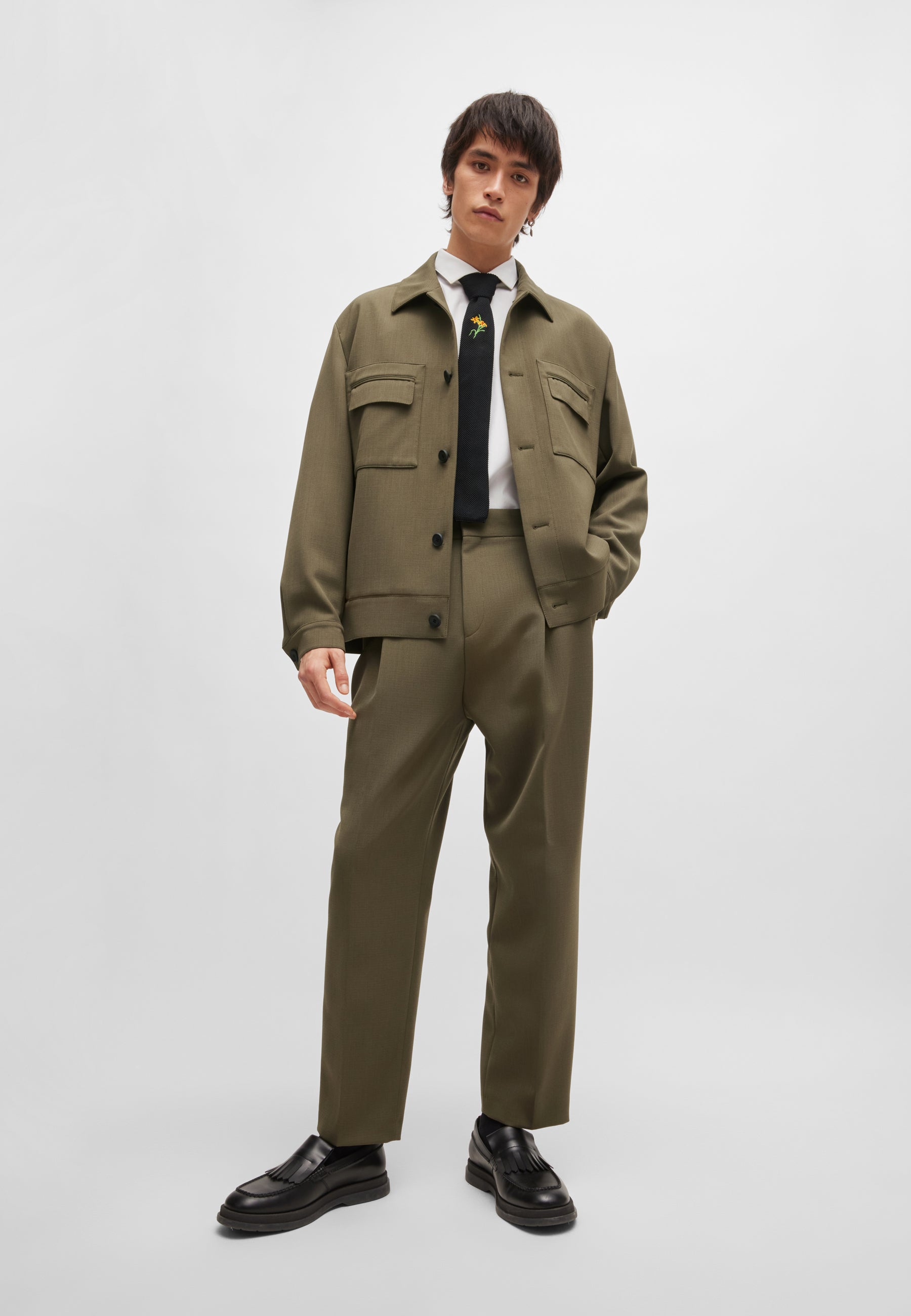 Hugo Boss Juliano Jacket Dark Beige