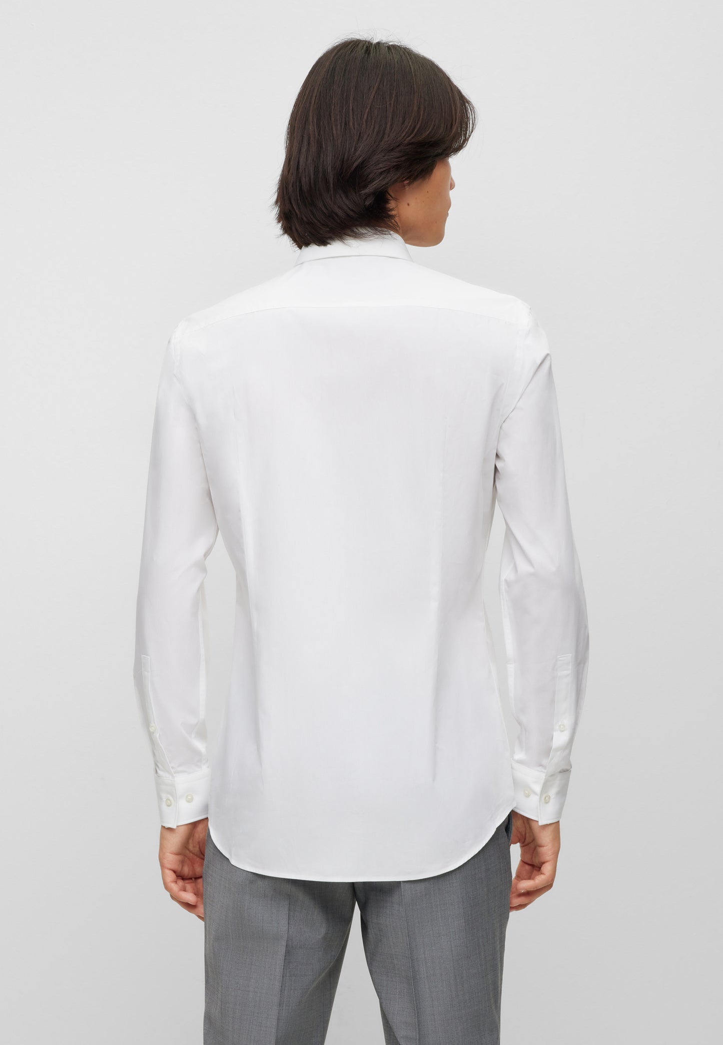 Hugo Boss Kenno LS Shirt Open White