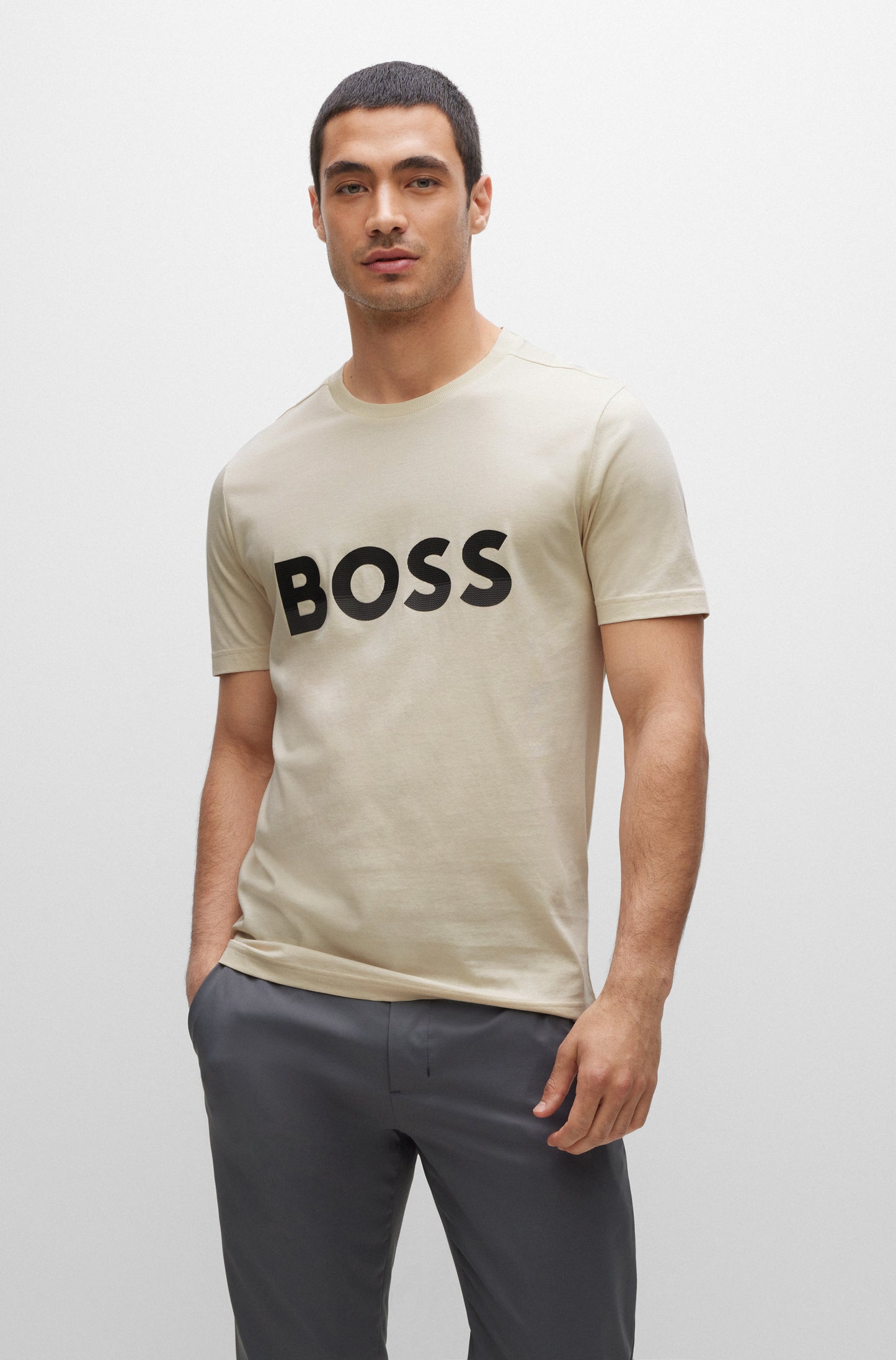 Hugo Boss Tee SS T'Shirt Open White