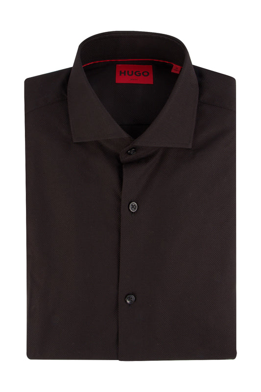 Hugo Boss Kason LS Slim Fit Shirt Black