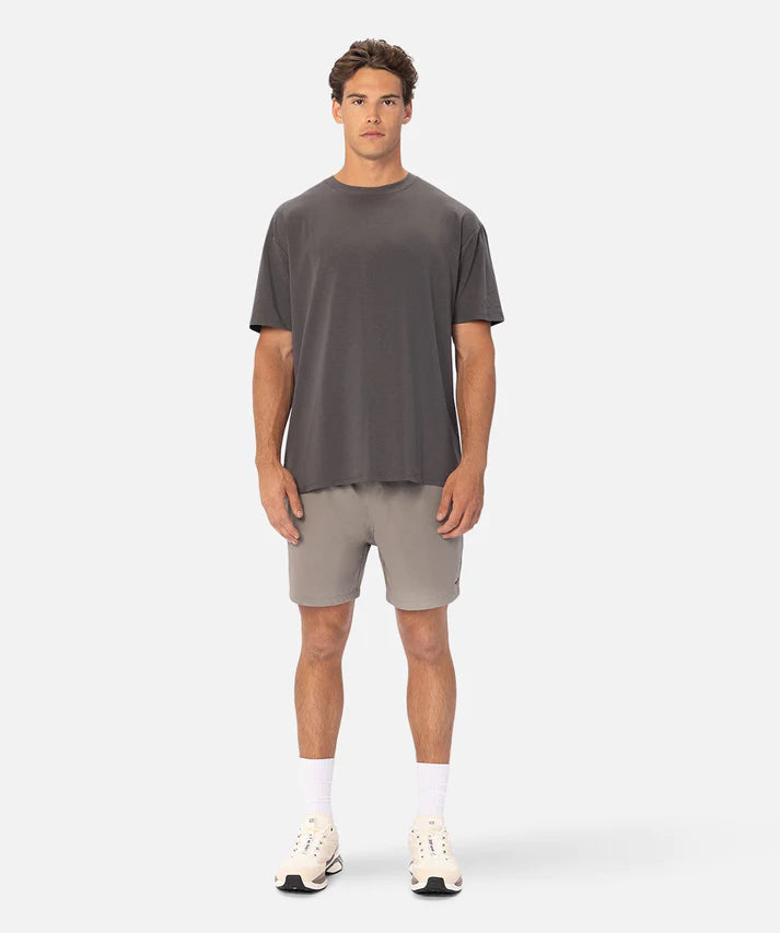 Industrie The Owens Linen Short - Tech Basil