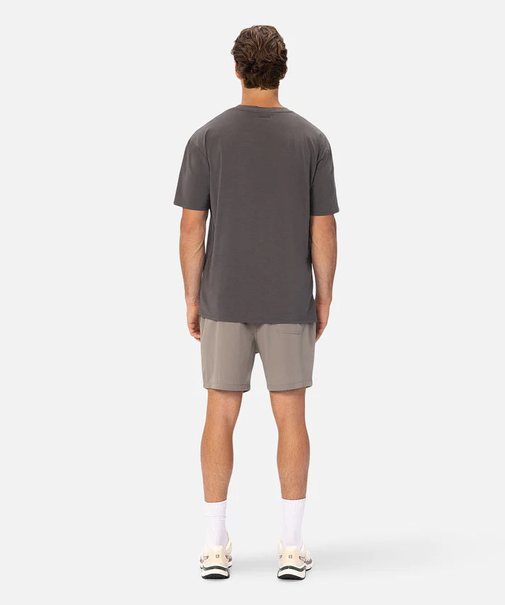 Industrie The Owens Linen Short - Tech Basil