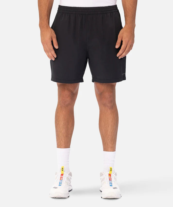 Industrie The Owens Linen Short - Tech Black