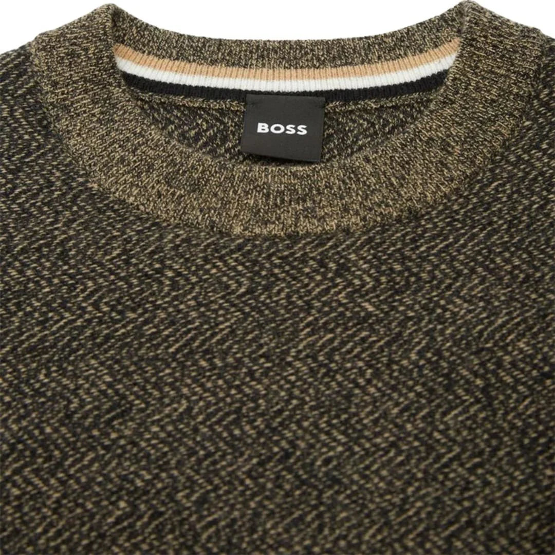 Hugo Boss Marameo Knitted Sweater Med. Beige