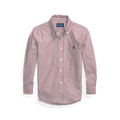 Polo Ralph Lauren Sport Shirt Wine/White
