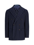 Polo Ralph Lauren Pinstripe Double Breast Jacket Navy/Cream