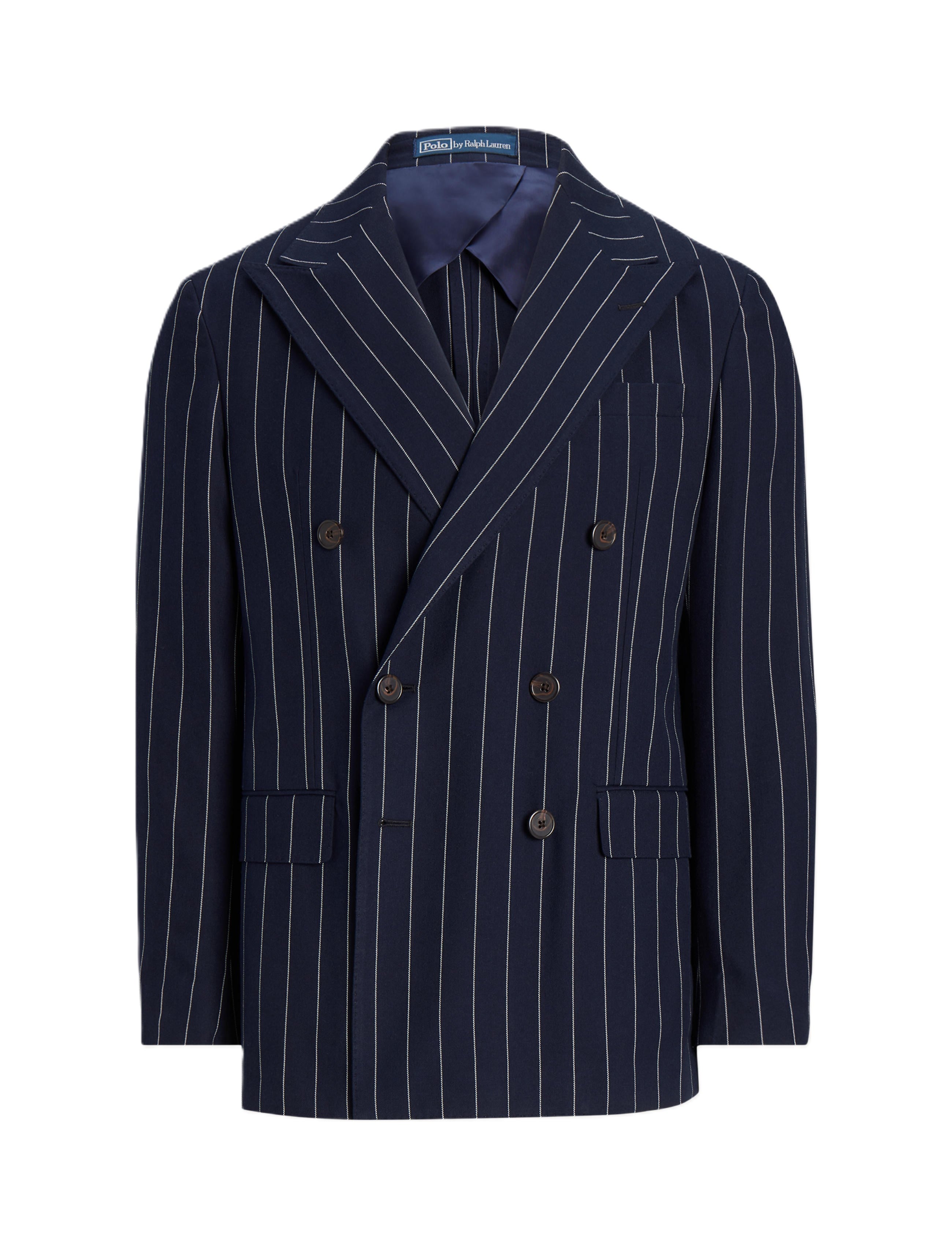 Polo Ralph Lauren Pinstripe Double Breast Jacket Navy/Cream