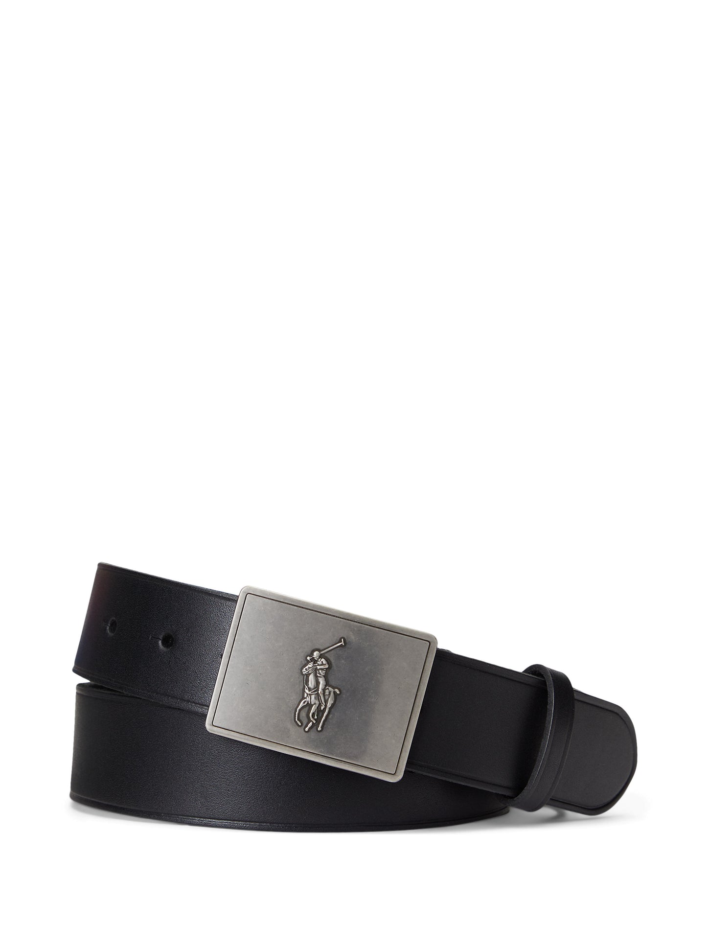 Polo Ralph Lauren Cas. Vachetta Belt Black