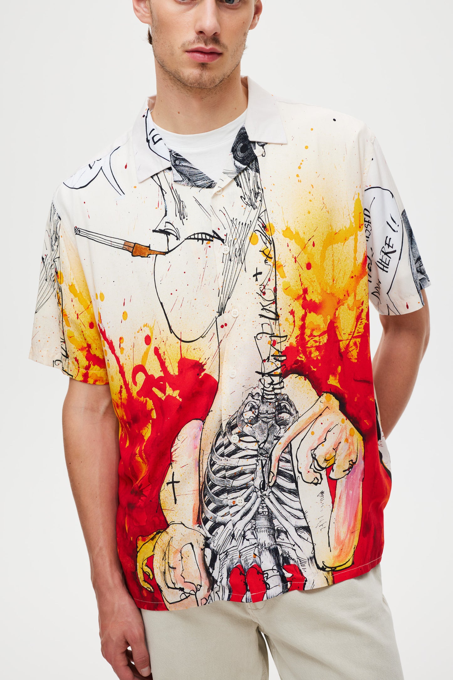 Neuw Steadman Art SS Shirt 2 White