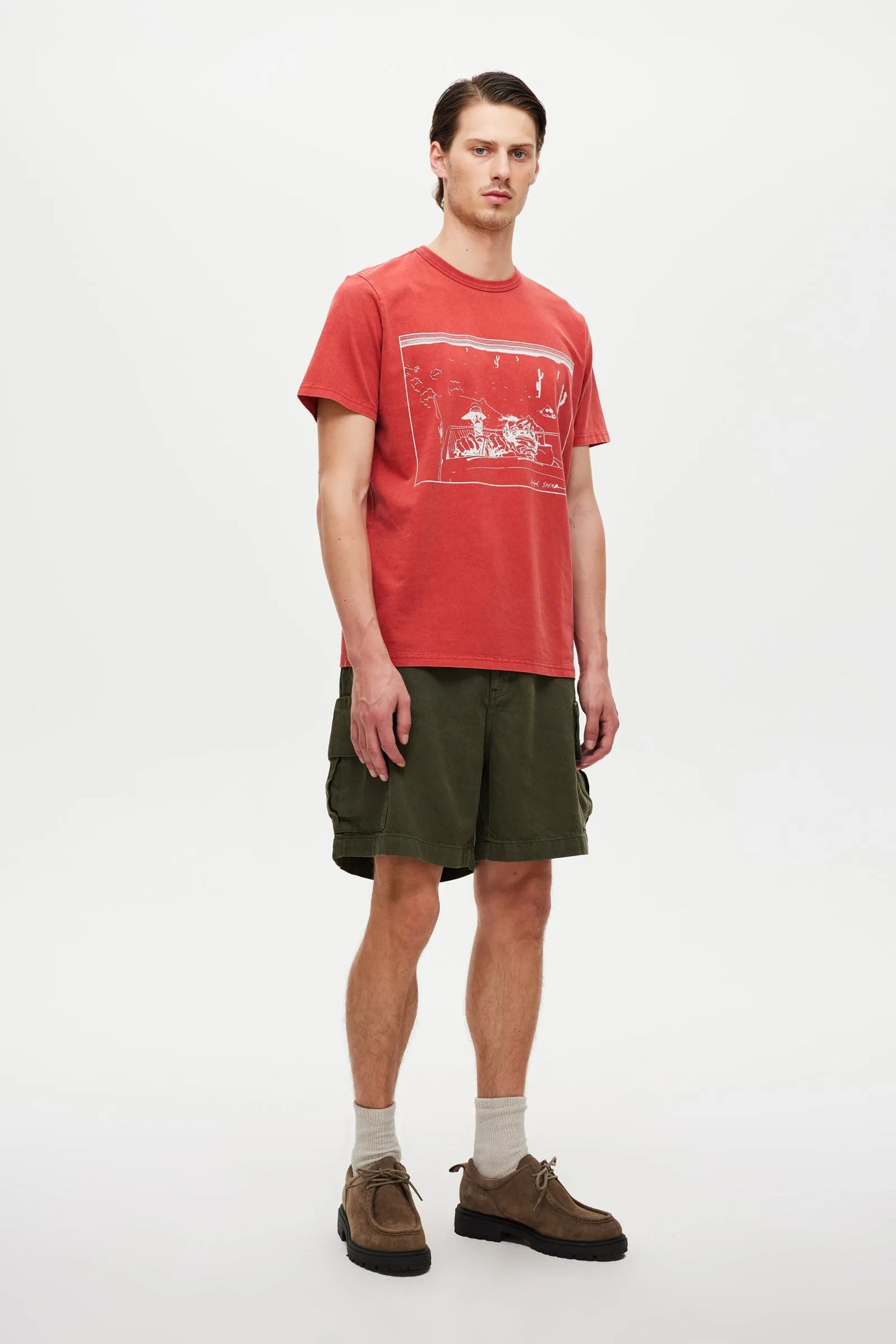 Neuw River Cargo Short Olive