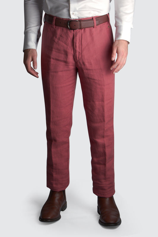 Meyer Bonn Linen Chino L34 Red