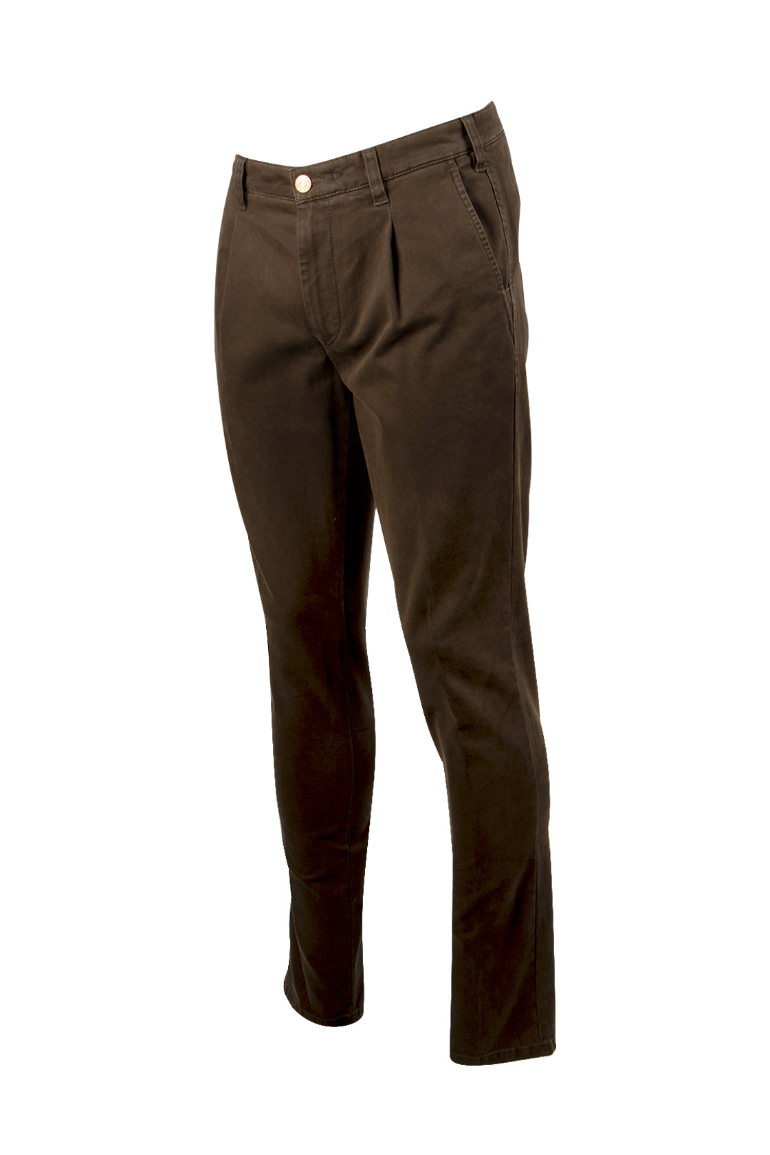 Meyer M-5 Cotton Pleat Trouser 34L Khaki