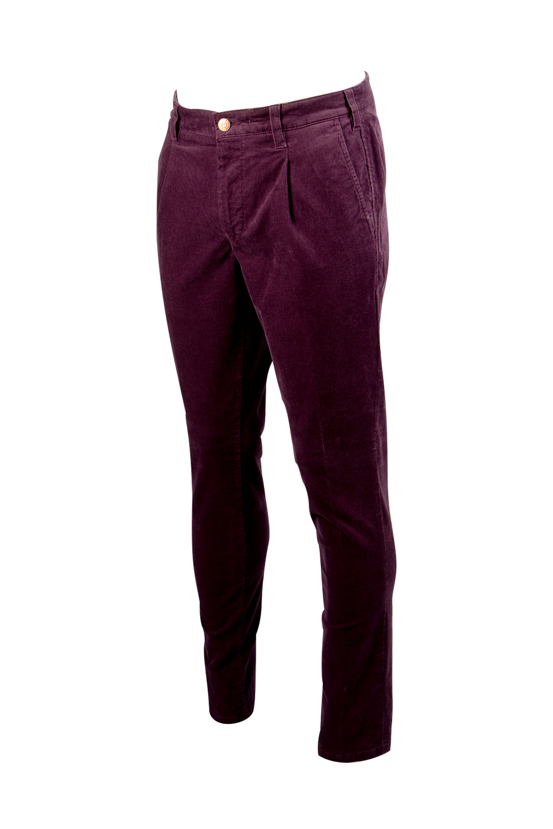 Meyer M-5 Pleat Cord Trouser 34L Purple