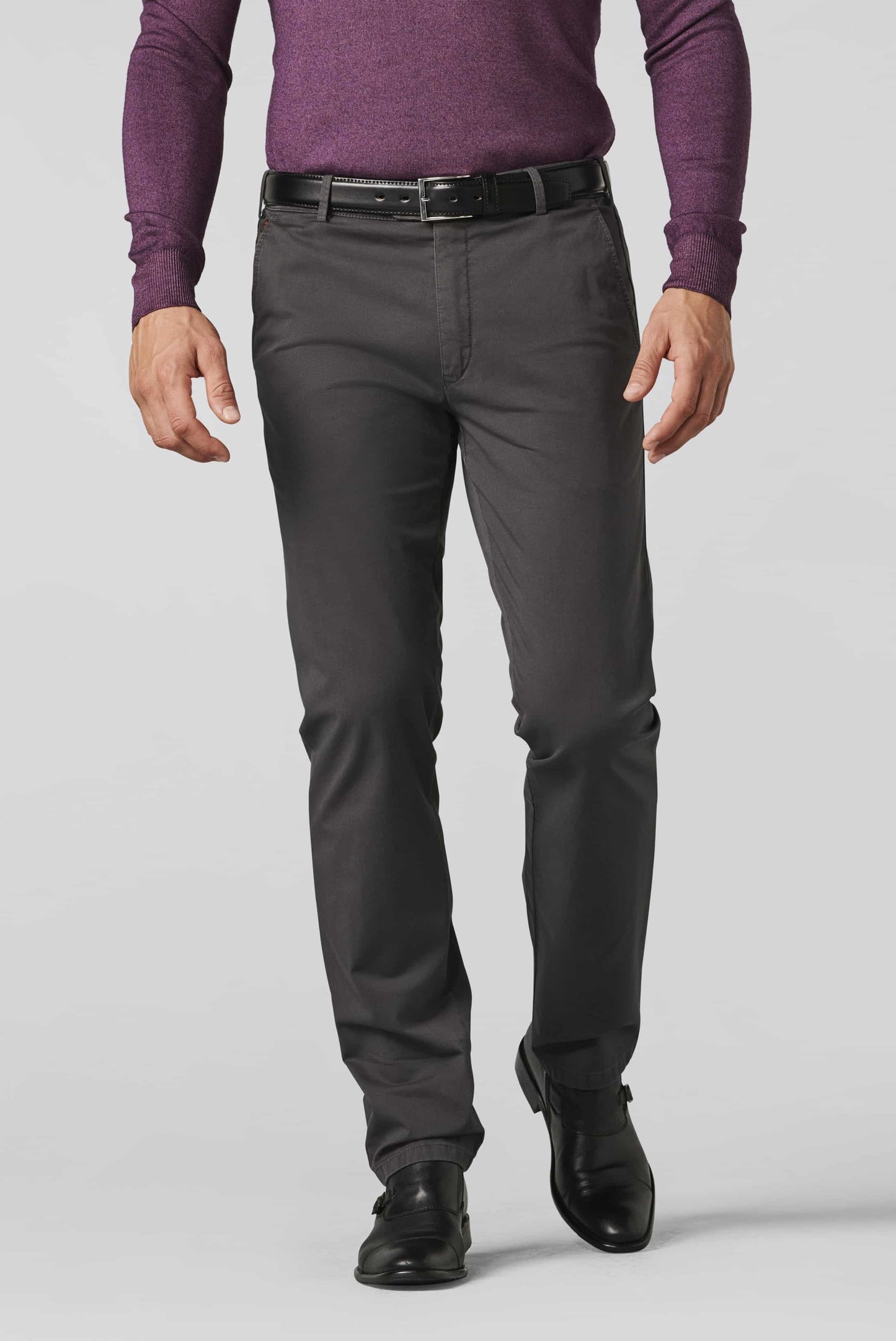 Meyer Roma Cotton Trouser Grey