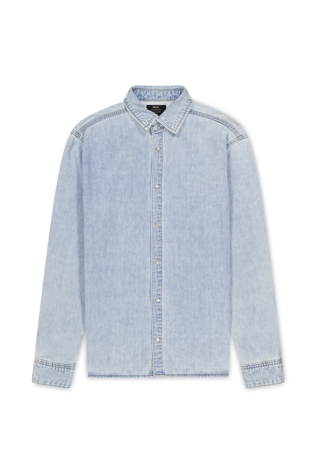 Neuw Curtis LS Denim Shirt Lt Indigo