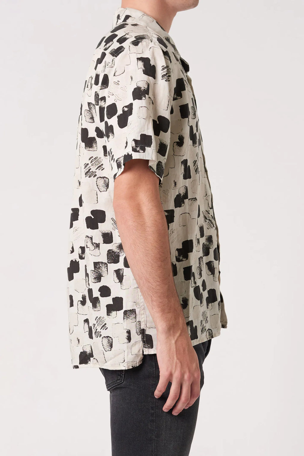 Neuw Curtis SS Shirt Stone Modern Check