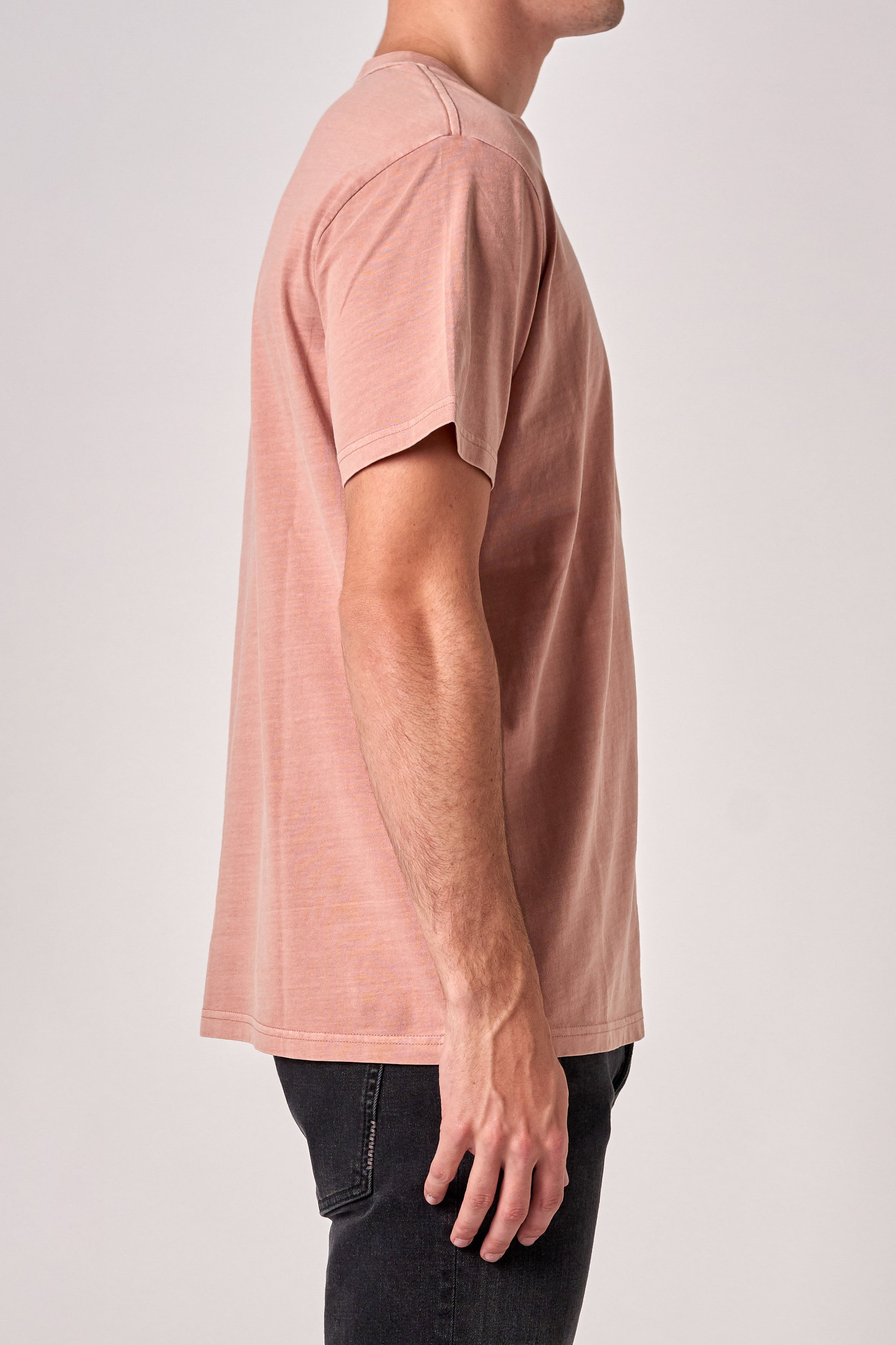 Neuw Organic Band Tee Terracotta
