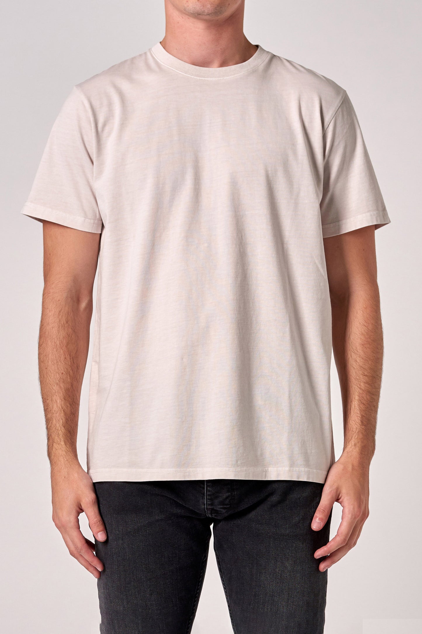 Neuw Organic Band Tee Washed Stone