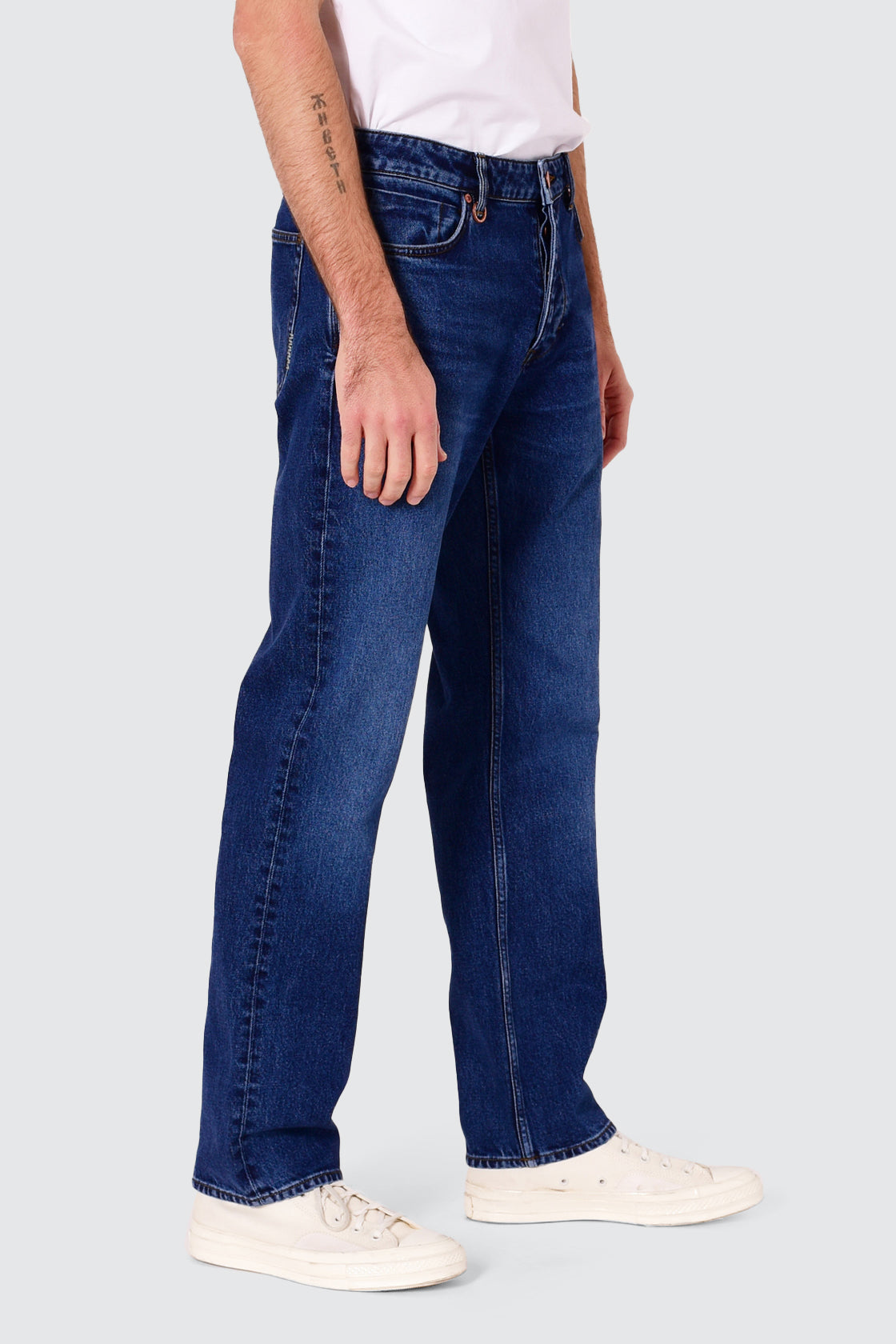 Neuw Ray Straight Trinity Jean 32L Mid Indigo