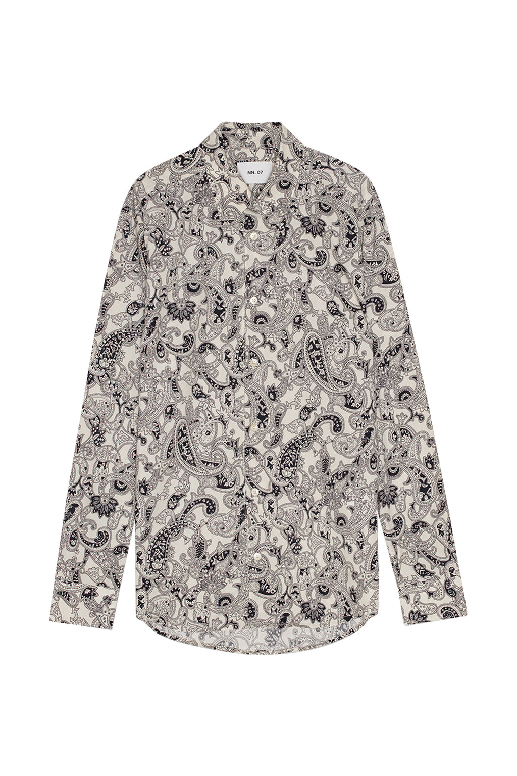 NN.07 Quinsy Shirt Blue Print