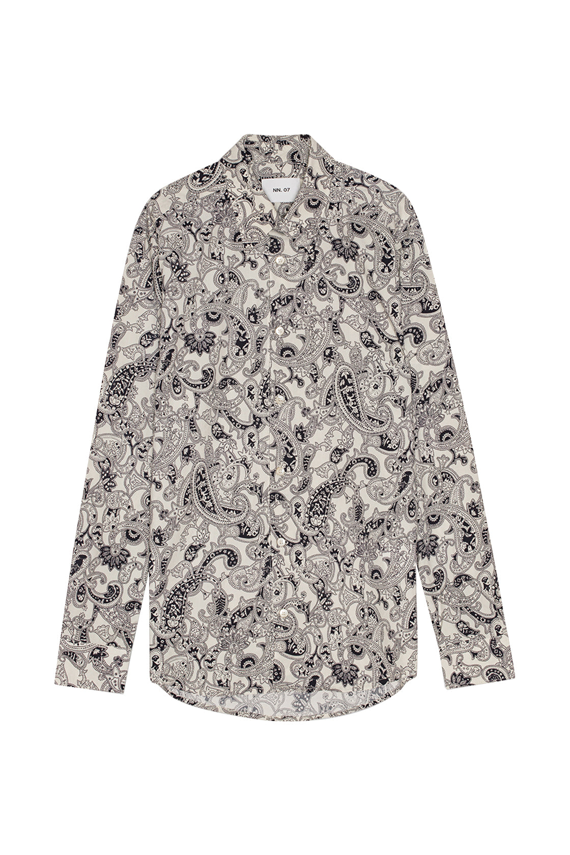 NN.07 Quinsy Shirt Blue Print