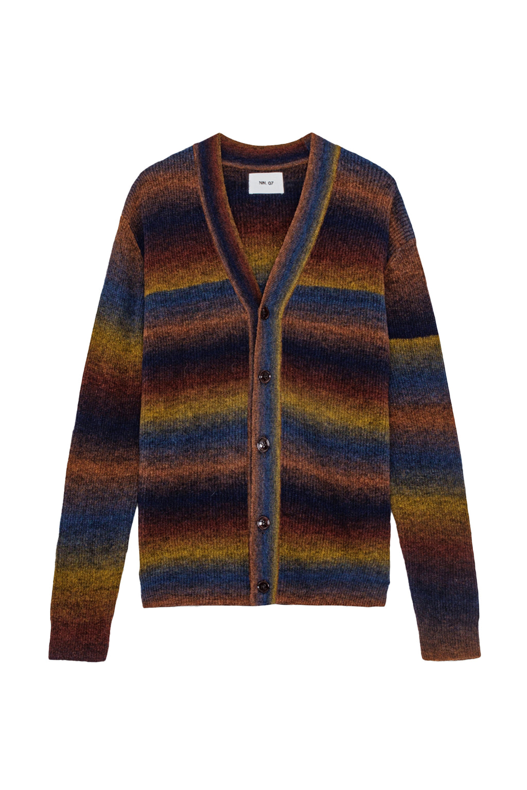 NN.07 Viggo Cardigan Multi Shades