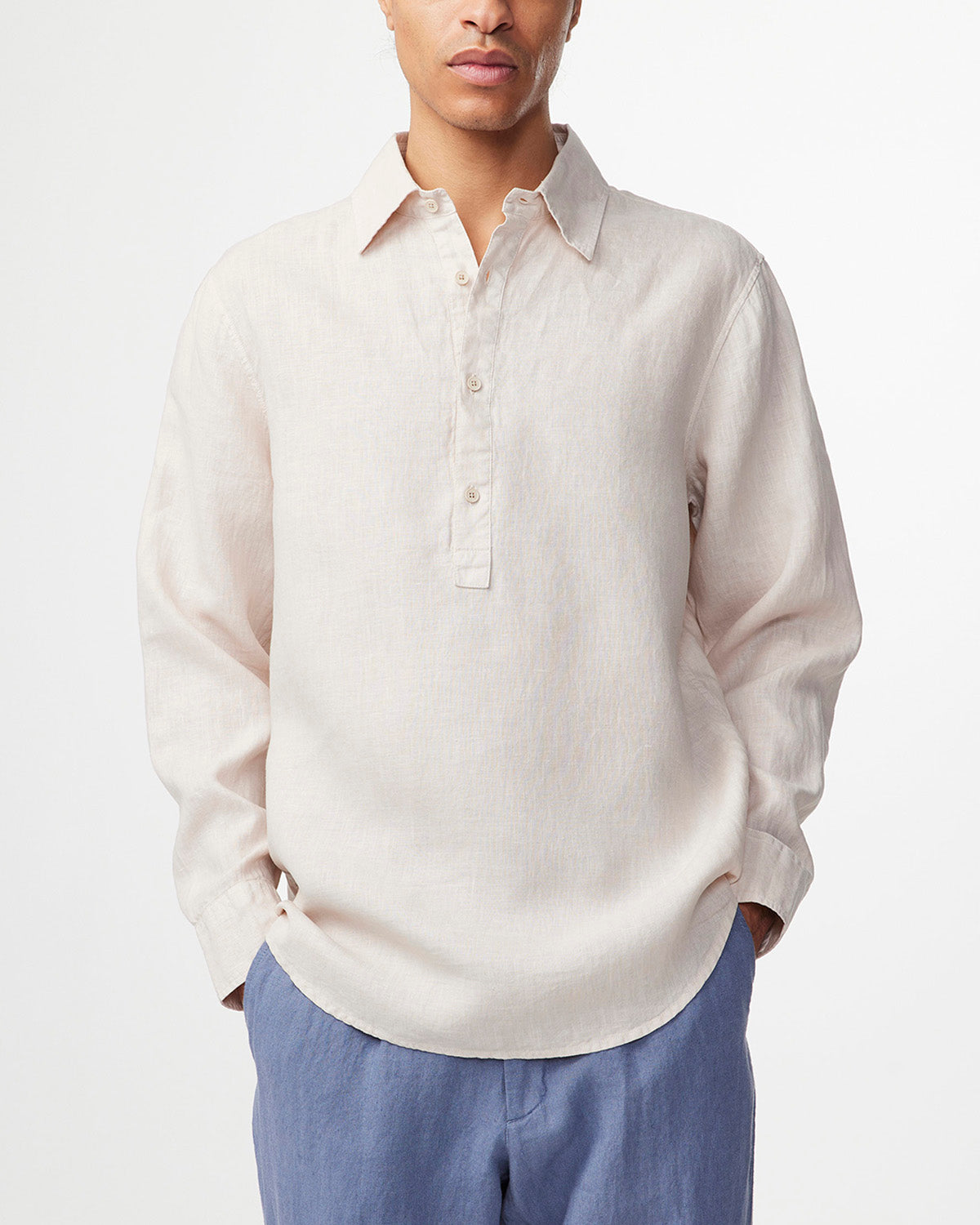 NN07 5706 Sune LS Shirt Oat