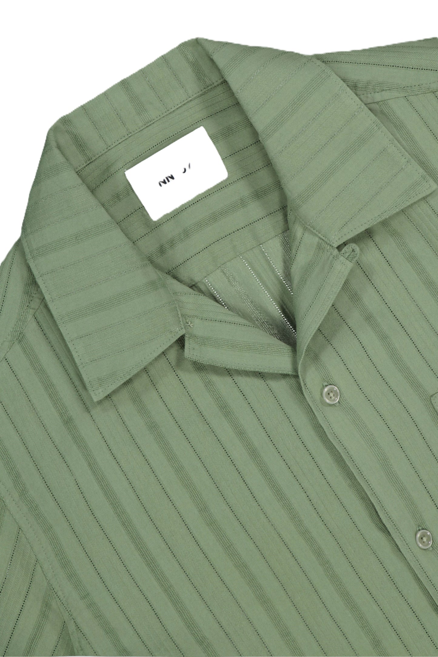 NN07 5712 Julio SS Shirt Hedge Green