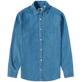 NN07 Errico Pocket Shirt Medium Indigo