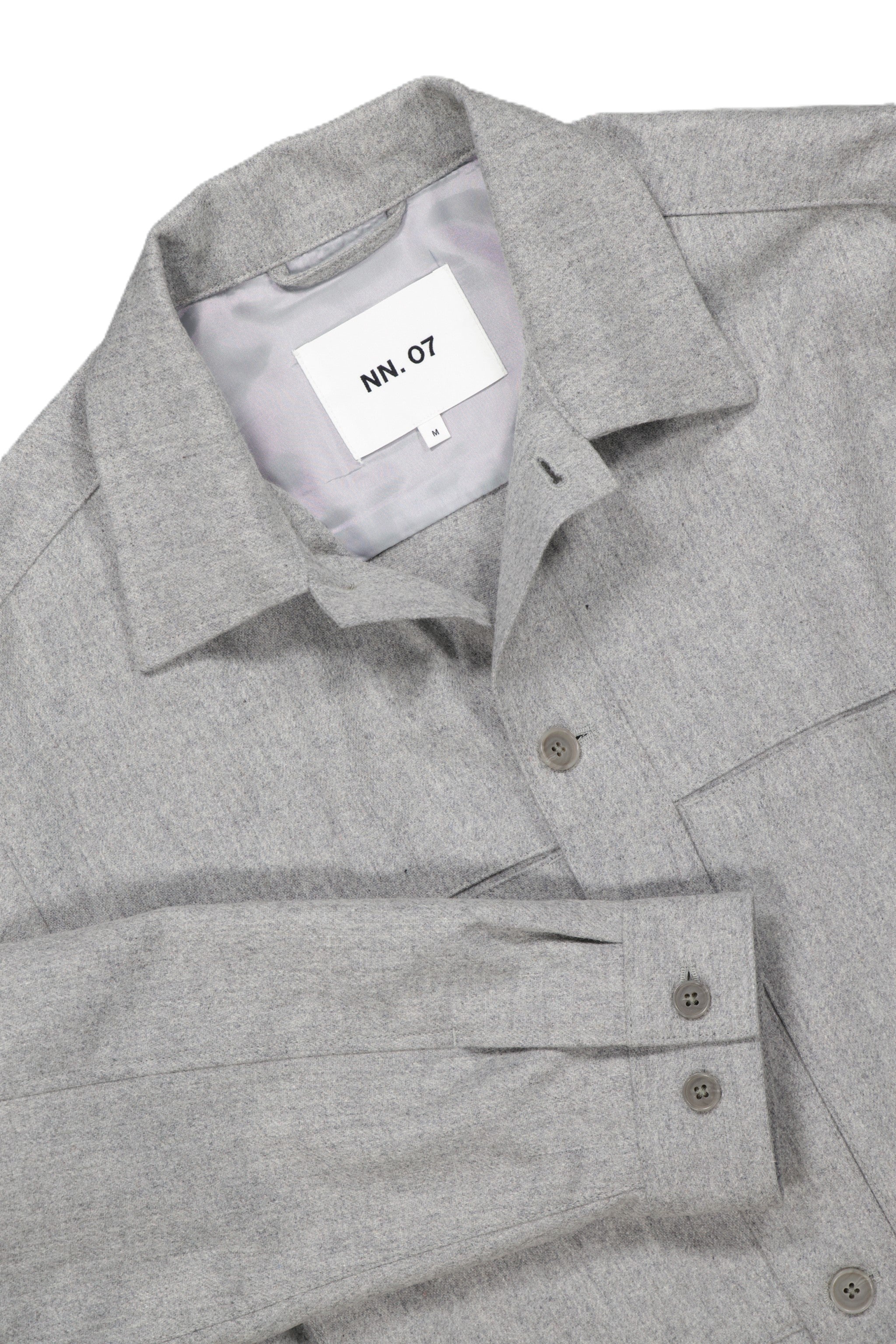 NN07 Isak 1630 LW Jacket Grey