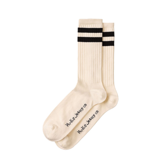 Nudie Jeans Amundsson Sports Socks Offwhite