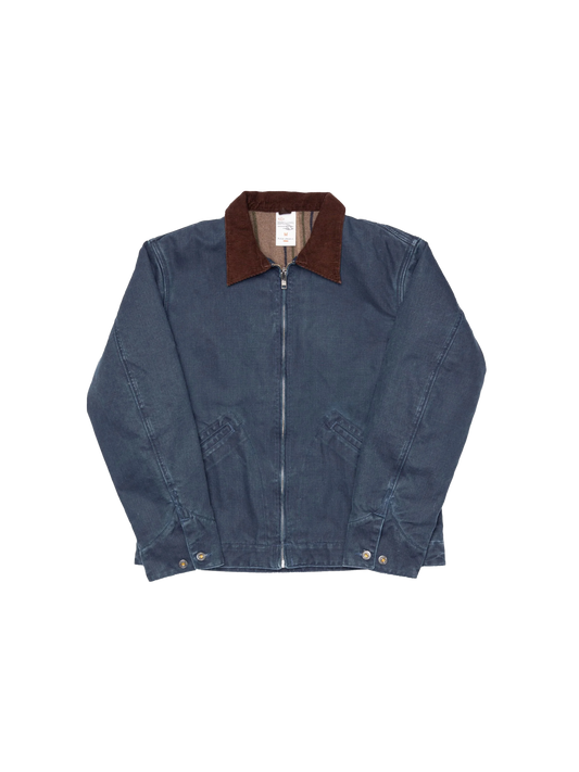 Nudie Jeans Blake Zip Jacket Canvas Blue