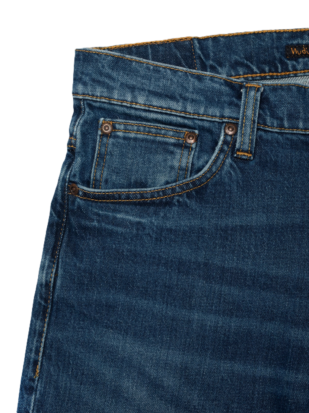 Nudie Jeans Grim Tim Jean L34 Workers Blue