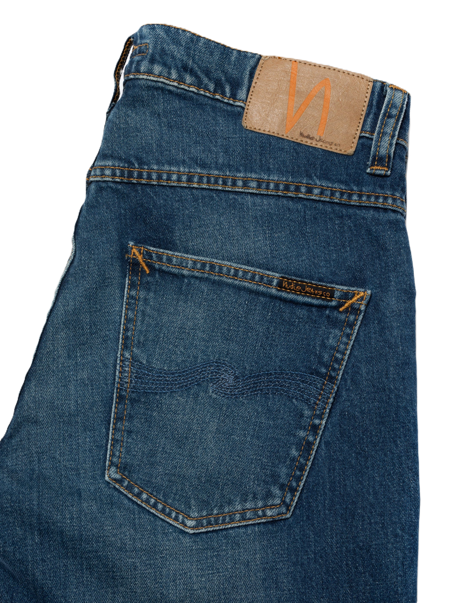 Nudie Jeans Grim Tim Jean L32 Workers Blue