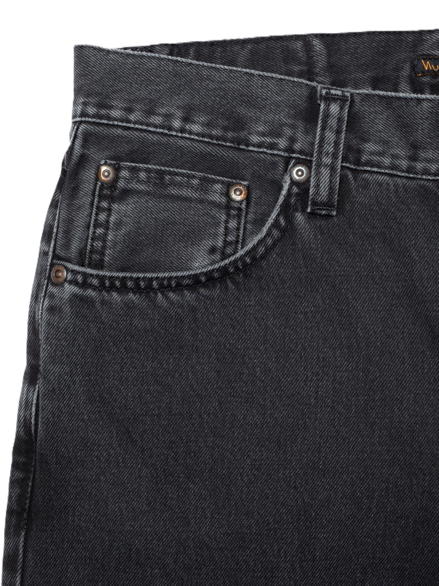 Nudie Jeans Gritty Jackson Jean L30 Black Cliffs