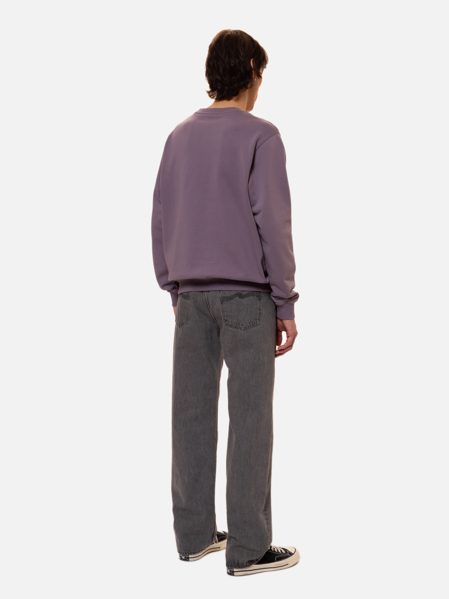 Nudie Jeans Lasse Every Mountain Sweat Lilac