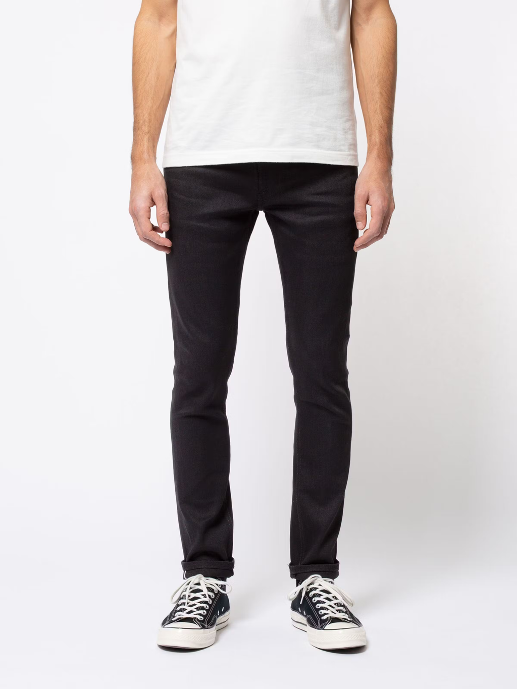Nudie Jeans Lean Dean Dry 34L Black Selvage